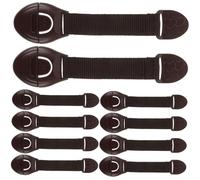 Vaguelly 12pezzi Serrature Sicurezza Casa Per Ragazzo Ragazza Ragazza Cinghia Blocca Armadietti Finestre e Porte Protezione Multifunzionale Per Toddler Facile Da Usare e Installare