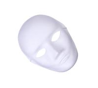 Vaguelly 15 Maschere Halloween Maschere DIY da Dipingere per Costume Mascherato Uomo Scary Face per Feste Halloween e Balli Hip Hop