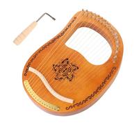 Vaguelly 16 Corde Lira A 16 Corde Lira In Tiglio Arpa A Leva Arpa Piccola Strumento Musicale Mini Arpa Arpa Rhea Trombone Lira Lira Portatile Arpa Lira Clarinetto Fondo E Fasce Okoume