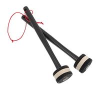 Vaguelly 1paio Battenti Per Grandi Tamburi Bacchette Professionali Per Strumenti Percussione Manico Antiscivolo e Leggero Per Musicisti e Principianti