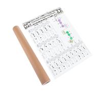 Vaguelly 1pezzi Chord Chart Per Clarinetto Per Principianti Diagrammi Strumento Per Insegnanti e Studenti