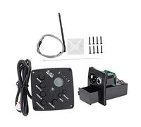 Vaguelly 1pezzi Pick-up Eq Per Chitarra Elettrica Quattro Stadi Microfono Per Strumenti Musicali Folk Qualità Di Cattura Del Suono Superba e Installazione Facile Nero