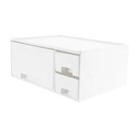 Vaguelly 1Pezzi Rialzo per Monitor con Storage per Computer con Design e Salvaspazio per Scrivania per Casa