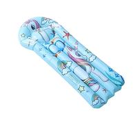 Vaguelly 1pezzi Tavola Gonfiabile Da Surf Per Materassino Galleggiante Pvc Design e Maniglia Sicurezza Facile Da Trasportare e Riporre Blu