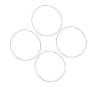 Vaguelly 1sacchetto Corde Ukulele Nylon Trasparenti Ricambio Resistenti Chiarezza Suono Brillante Per Strumento Musicale