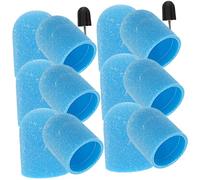 Vaguelly 1Set Caps For Nail Art Durable Grinding Caps For Electric Nail Drill Compatible With Nail Machines For Manicure And Pedicure Use
