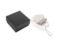 Vaguelly 1set Kalimba Portatile Con Toni Strumento Musicale Trasparente Per Principianti e Adulti Design Ergonomico e Resistente Per Giocare e Praticare La Musica
