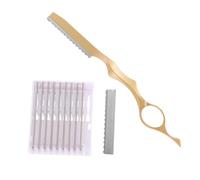Vaguelly 1Set Rasoio Per Lame Sostituibili Strumento Per Taglio e Sfilzino Ergonomico Per Parrucchieri e Domestico