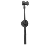 Vaguelly 1set Supporto Microfono Professionale Con Braccio Boom Regolabile Asta Metallo Per Podio e Home Studio Con Doppia Clip Per Microfono e Design Compatto