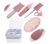 Vaguelly 1set Tagliaunghiper Kit Manicure Limetta e Pinzette Design Per Prendersi Unghie Del Accessori Essenziali Per Mamme e Neomamme