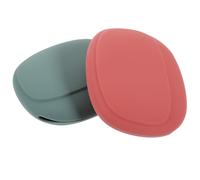 Vaguelly 2 Pezzi Borsa Porta Spugna Per Trucco in Silicone Per Piumino Da Cipria Borse Bottiglie Da Viaggio Porta Puff Per Il Trucco Da Viaggio Accessori Liquido Pro Spugne Gel Di Silice