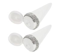 Vaguelly 2 Pezzi Bottiglie Lotion da Viaggio Dispenser Ricaricabili per Cosmetici e Tubetti Morbidi Antigoccia per Lozioni Shampoo e Detergenti Viso