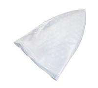 Vaguelly 2 Pezzi cappuccio colorante netto kit tappi da doccia cuffia da notte per donna in seta berretto d'onda berretto di tintura tappo in silicone bianca