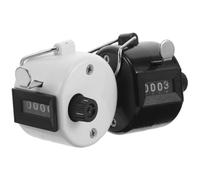 Vaguelly 2 Pezzi Contatore Manuale Portatile in Acciaio Leva Ergonomica, Contacolpi da Golf e Segnapunti per Eventi Sportivi, Scuola e Arbitri, Reset Rapido e Precisione Garantita