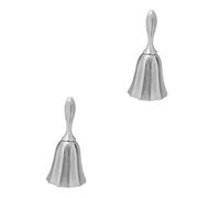 Vaguelly 2 Pezzi Di Campanello Da Ristorante Manuale Vintage Per Hotel Servizio Di Campanelli Da Cena Per Ufficio Scuola E Azienda