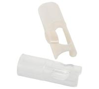 Vaguelly 2 Pezzi Di Pellicola Protettiva Per Flauto Ausilio Per Soffiaggio Ugello Per Soffiaggio Per Flauto Clip Sul Dispositivo Di Allenamento Del Vento