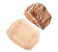 Vaguelly 2 pezzi di tappi a rete per parrucca di bambola - Mini cappello decorativo - BJD/Liner Weaving Caps Costume Parrucca Cappello Accessori per fai da te Mini bambola Set di