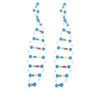 Vaguelly 2 Pezzi Dna Doppia per Insegnamento Biologia Scuole Superiori e Università Struttura Molecolare Interattiva per Educazione Genetica e Laboratorio Scientifico