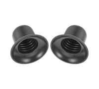 Vaguelly 2 Pezzi Kit di Riparazione per Ombrellone Spiaggia e Giardino in Plastica Nera Resistenza al Vento e Stabilità Migliorata, Accessori per Ombrelloni