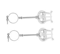 Vaguelly 2 Pezzi Leggio Portatile per Spartiti Tromba Clip Leggera per Clarinetto e Oboe Supporto Compatto per Spartiti da Banda Musicale e Marcia