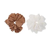 Vaguelly 2 Pezzi Scrunchies Oversize in Tessuto Satinato per Donna Elastici per Capelli Morbidi e Resistenti Fermacoda Balletto e Uso Quotidiano Adatti Tutte le Età e Acconciature