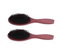 Vaguelly 2 pezzi Spazzola Massaggiante con Setole Morbide e Cuscinetto Pettine Ergonomico e Detangling e Stimolazione Del Capelluto