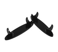 Vaguelly 2 Pezzi Supporto per Flauto in Acrilico Portapiccolo da Tavolo Stabile per Strumenti Fiato Supporto Display e Custodia per Flauto Clarinetto Registratore per Musicisti e Scuole