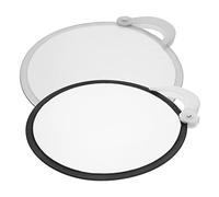 Vaguelly 2 Pezzi ventaglio Pieghevole Ventilatore Fan ventilattore ventole Portatile ventolino Girare Piegato Compatto tenuto Mano ventilatori Pieghevoli ventagli Pieghevoli Estivi plastica