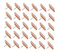Vaguelly 2 Set Borchie Di Mobili Legno Duro Gambe Dei Mobili Tappo Cursori Cuscini Coprisedie Cuscini Coprisedia Fermacassetti Piedini Per Sedia Per Moquette Plastica Light Brown 30 Pezzi*2