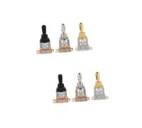 Vaguelly 2 Set Di Pickup in Metallo A 3 Vie Per Chitarra Elettrica Materiale Di Prima Qualità Facile Da Installare Essenziale Per Chitarristi 3 Pezzi*2