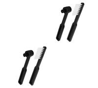 Vaguelly 2 Set Di Spazzole Per La Pulizia Dei Dischi in Vinile Pulisci Stilo Spazzola Per Dischi in Vinile Per La Rimozione Della Kit Di Pulizia Audio Per Giradischi 2 Pezzi*2