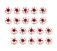 Vaguelly 20 Palline Rimbalzanti Forma Occhio per Decorazioni e Feste Halloween per Party Tema Halloween
