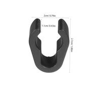 Vaguelly 20 pezzi Clip Flessibili per Microfono Supporti Regolabili per Asta Microfono Boom Accessori Resistenti per Organizzare e Fissare i Audio in Studio Ktv e Eventi Live