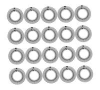 Vaguelly 20pezzi Fascper Capelli Pettine Denti Elastiche e Flessibili Realizzate in Abs Nere e Discrete per Uso Quotidiano per Eventi Speciali Facilitano la Gestione dei Capelli Superflui