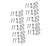 Vaguelly 20sets Ganci Di Blocco Per Corde Di Chitarra Da Metallo Accessori Per Strumenti Musicali Tensione e Sostenibilità Migliorate Per Chitarre Elettriche e Acustiche