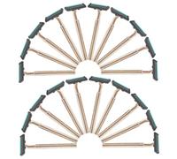 Vaguelly 20sets Rasoio per Barba Rasoio per Ascelle Strumento per Tagliare i Capelli Monouso Tagliacapelli per Ascelle Accessorio per Hotel