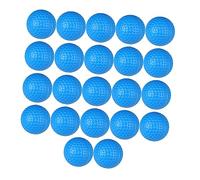 Vaguelly 22 Palline da Pratica Vuote Non Porose per Allenamento Indoor Palline Leggere Doppio Blu per Sicurezza e in Casa