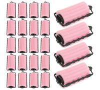 Vaguelly 24 Pezzi Sponge Hair Rollers Diameter No Heat Curlers For Women Soft Flexible Sleep Styling Tools Protect Hair Effortless Waves And Curls