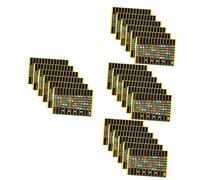 Vaguelly 24fogli Adesivi Per Tastiera Chitarra Da Colorati Per Migliorare Le Competenze Musicali Stickers Per Chitarra Elettrica e Acustica Accessori Per Principianti e Musicisti