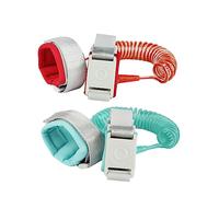 Vaguelly 2m Bracciale Antiperdite Per Ragazzo Ragazza Con Serratura Di Sicurezza Cinghia Di Traction Per Attività All Aperto Verde Menta Per Supermercati Parchi e Luoghi Affollati