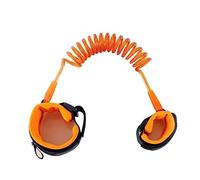 Vaguelly 2m Grembiule Di Sicurezza Per Ragazzo Ragazza Con Guinzaglio Antiperdite Bracciale Confortevole e Flessibile Per Attività Indoor e Outdoor Arancione
