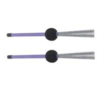 Vaguelly 2pezzi Accessori Per Batteria Di Spazzole in Filo D'acciaio Per Strumento a Percussione Bacchette Per Spazzole Metalliche Adatte a Vari Tipi Di Pelli