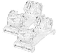 Vaguelly 2pezzi Acrilico Trasparente Per Kalimba Stabile e Per Esposizione e Organizzazione Strumenti Musicali Per Appassionati Thumb Piano