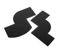 Vaguelly 2pezzi Beard Shaping Tool Con Ruler Guida Per Taglio Precisione e Modellatura Della Capigliatura Template Per Contorni e Del Per Barberia e Domestico