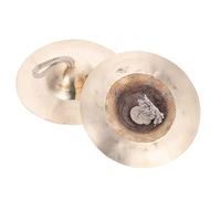 Vaguelly 2pezzi Chic Finger Cymbals for Dance Parties and Kids Entertainment Percussion Musical Instrument for Belly Dancing and Festive Events