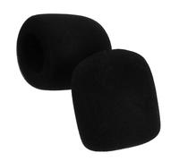 Vaguelly 2pezzi Coprimicrofono Antivento Spugna Protezione Per Microfono Ambienti Interni Ed Esterni Adatto Per Ktv Conferenze e Spettacoli Dal Resistente e Lavabile Riduce Rumori e