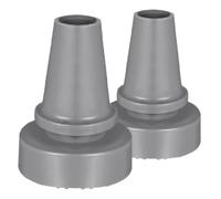 Vaguelly 2pezzi Cuscinetti in Gomma Per Stampelle Punte Ricambio Antiscivolo Per Bastoni Passeggio Cappucci Per Bastoni Accessori Per Stampelle Pieghevoli