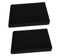 Vaguelly 2Pezzi Cuscinetti Isolanti per Altoparlanti da Pannello Fonoassorbente per Migliorare Esperienza Audio Compatibile con Home Theater e Subwoofer Protezione da