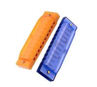 Vaguelly 2pezzi Harmonica for Kids Educational Music Instrument for Beginners Early Music Learning and Development