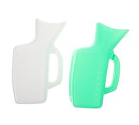 Vaguelly 2pezzi Orinatoio Femminile Da Viaggio Bottiglia Per Urina e Portatile Per Ospedali Outdoor e Viaggi Resistente e